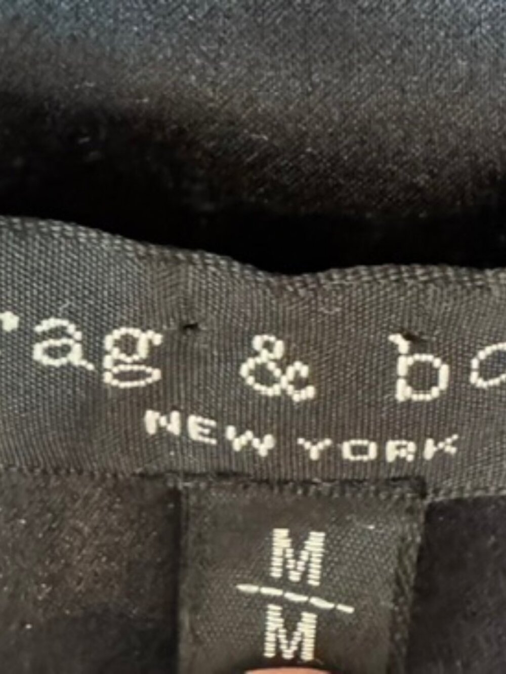 Black 100% silk Rag & Bone dress - Picture 4 of 7